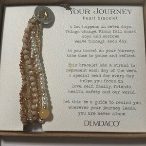New DEMDACO heart braclet